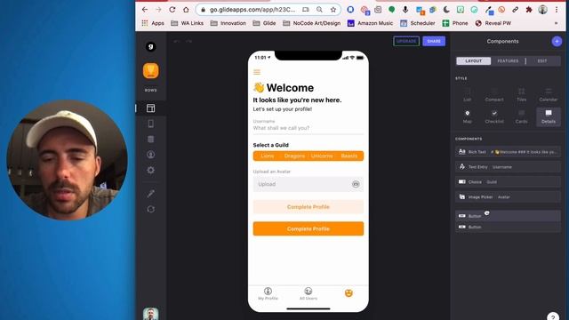 Gamify your Glide App #1: Onboarding, User Profiles and Guilds смотреть онлайн