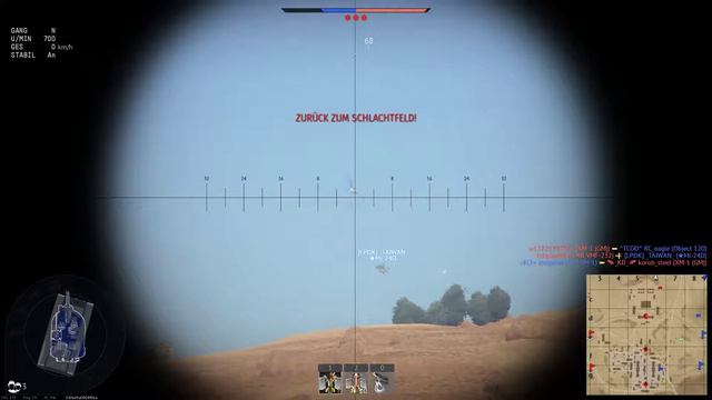 War Thunder Kpz 70 AA смотреть онлайн