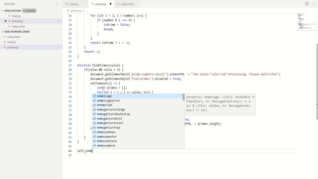 Introduction to Web Workers in JavaScript - JavaScript Tutorial #thecodingconcepts смотреть онлайн