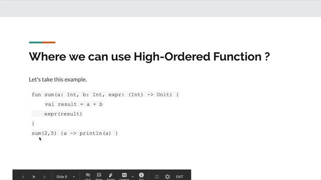 Kotlin - Higher Order Function & Lambdas смотреть онлайн