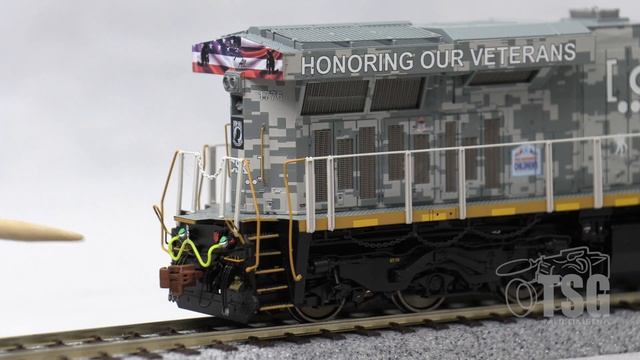 HO Scale ES44AC GEVO Armed Forces CSX Scaletrains.com Rivet Counter Product Spotlight смотреть онлайн