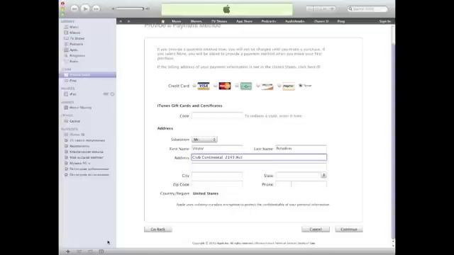 Инструкция получение учетной записи iTunes Store.mp4 смотреть онлайн