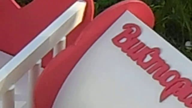 Деревянная кроватка и коляска для кукол Виктория. смотреть онлайн