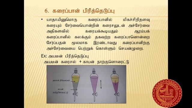 Pera majlis E-Tutor G.C.E O/L Chemistry:கலவையொன்றின் கூறுகளைப் பிரித்தல். смотреть онлайн