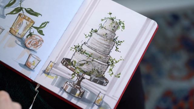 Курс - Ивент скетчинг / Sketching / С нуля / Основы перспективы / Оформление мероприятий