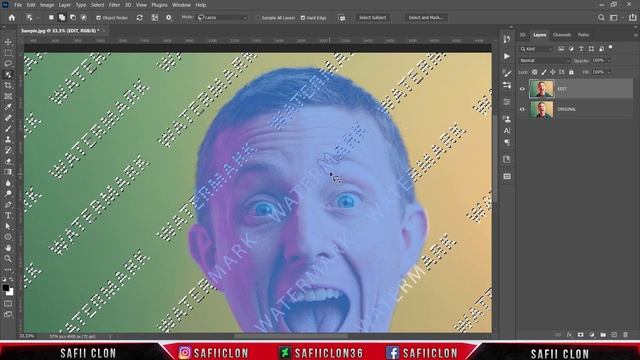 [ Photoshop Tutorial ] How to Remove WATERMARK in Photoshop CC 2022 смотреть онлайн