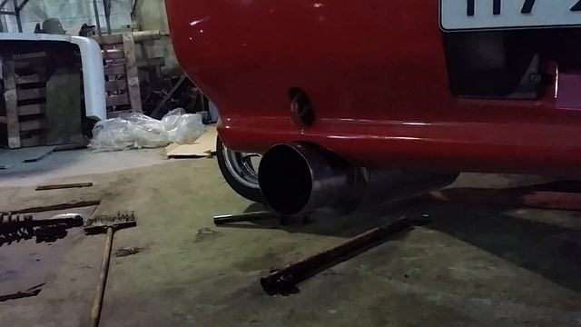 RB20DET 3" straight pipe custom exhaust смотреть онлайн