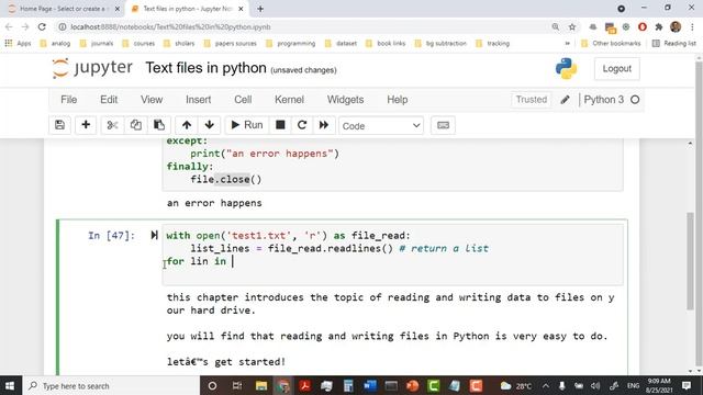 Read text files in python смотреть онлайн