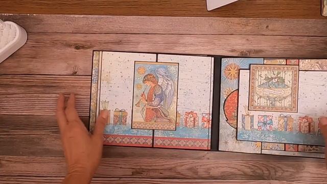 Stamperia Christmas Greetings Walk Through