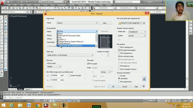 Printing AutoCAD drawing as per Scale | AutoCAD Printing. смотреть онлайн