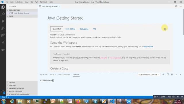 Dev Tips#34 How to install and run java in visual studio code смотреть онлайн