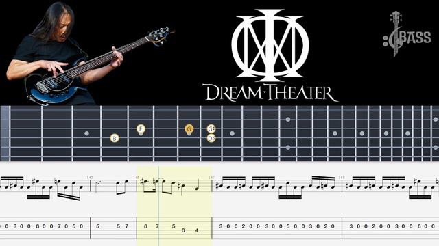 Dream Theater - Panic Attack (Bass tabs + Notation) By John Myung @ChamisBass смотреть онлайн