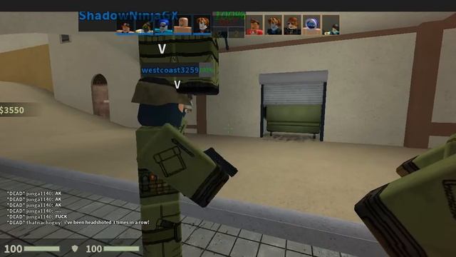 Roblox режим Counter-Strike Global Offensive смотреть онлайн