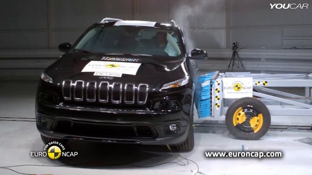 CRASH TEST 2014 Jeep Cherokee смотреть онлайн