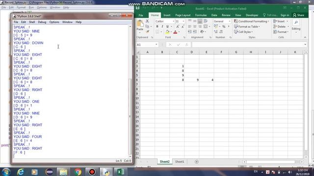 Speech to text - with python, excel, speech to text, google смотреть онлайн