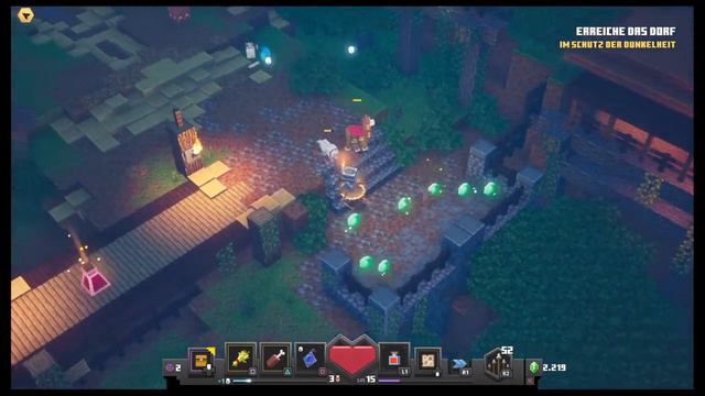 Minecraft Dungeons Ultimate Edition [PS4] #017 - Erzhafen смотреть онлайн