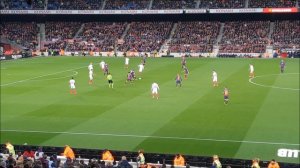 Барселона   Севилья 6 1, все голы и опасные моменты, Кубок Испании 1 4 финала ответный матч, 30 01