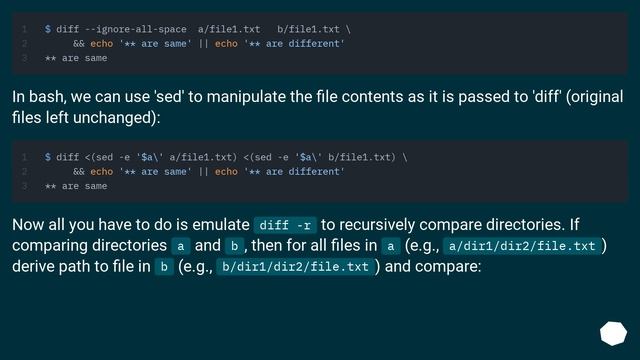 Prevent diff from checking for newline at end of file смотреть онлайн