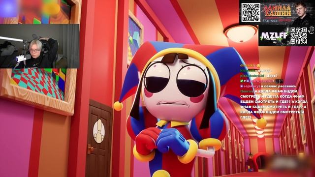 ДРЕЙК СМОТРИТ: УДИВИТЕЛЬНЫЙ ЦИФРОВОЙ ЦИРК: ПИЛОТ | РЕАКЦИЯ смотреть онлайн