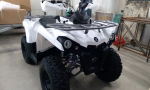 Часть 1. Сборка с нуля квадроцикла Mikilon Hammer 200L Pro White 2 (MotoLand Shark 200).