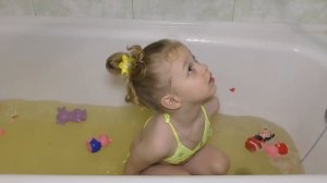 ✿ Желтая ванная Baffy и кристаллы с треском #MiniMiss