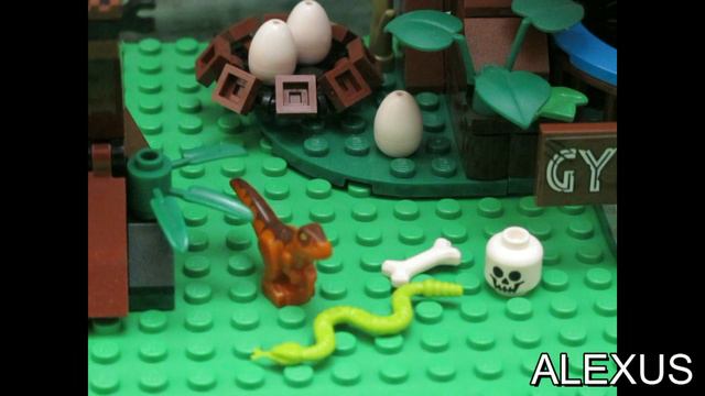 ХИЩНЫЕ ЖИВОТНЫЕ В ДЖУНГЛЯХ LEGO (анимация) смотреть онлайн