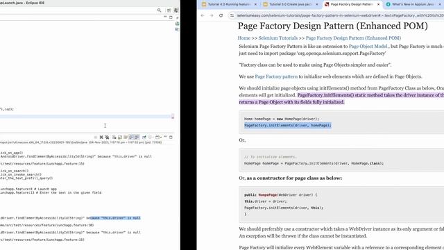 Tutorial 6:0 Create java package Page and class file Initialize pageobject with page factory.(Tamil смотреть онлайн