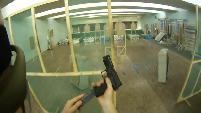 Резинострел P226T с элементами IDPA  Вторая трена 24 02 2016