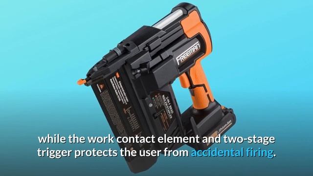 Freeman PE2118G 18 Volt 2-in-1 18 Gauge Cordless Nailer & Stapler Review