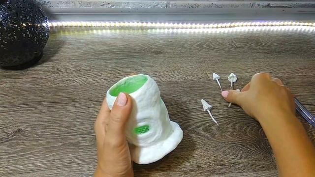 DIY. ACORN craft/ДОМИК-ЖЁЛУДЬ. Поделки. смотреть онлайн