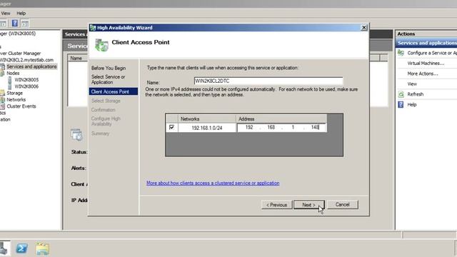 17. Windows Server 2008 R2 Cluster MSDTC смотреть онлайн