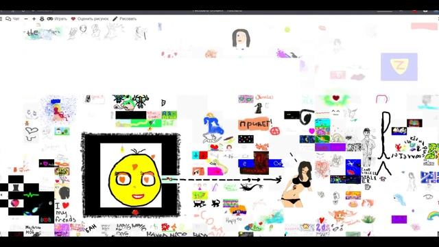 РИСУЮ НА САЙТЕ С БЕСКОНЕЧНЫМИ РИСУНКАМИ / ОНЛАЙН-РИСОВАЛКА