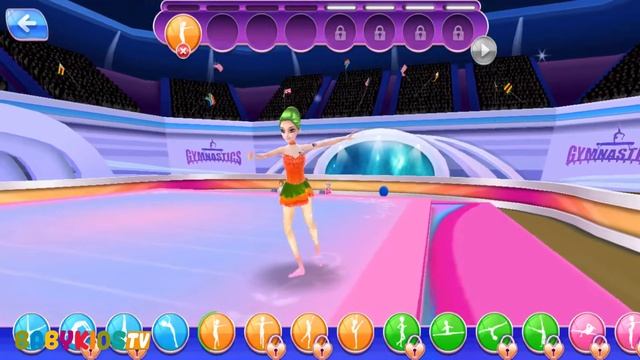 Fun Gymnastics Superstar Dance - Coco Play By TabTale Kids Game - Game for Girls смотреть онлайн