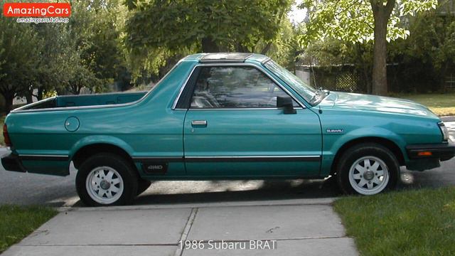 1986 Subaru BRAT смотреть онлайн