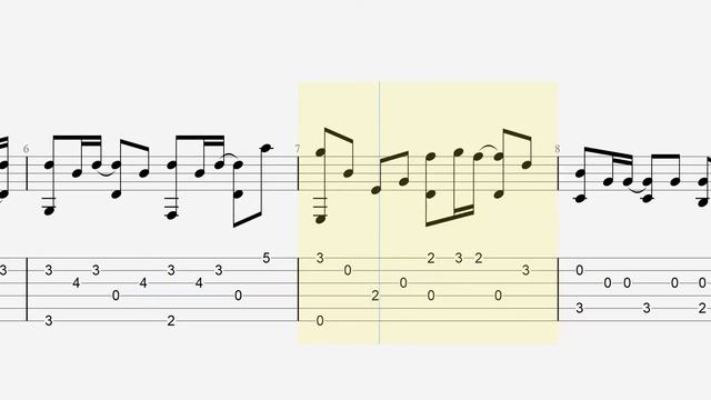 NOTHING'S GONNA CHANGE MY LOVE FOR YOU | Glenn Medeiros | Slow tempo fingerstyle guitar tab смотреть онлайн