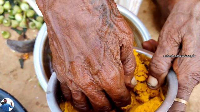 தீயில் சுட்டு வெண்டைக்காய் சமையல் | மறந்து போன கிராமத்து சமையல் | Burnt Okra Recipe смотреть онлайн