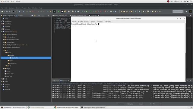 [Docker] 2. Make Springboot image (with docker maven plugin)& push to DockerHub Sample смотреть онлайн