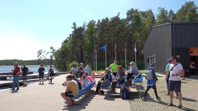 На висагинском озере кипели спортивные страсти смотреть онлайн