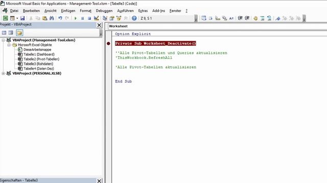 Dashboard und Pivot-Tabellen automatisch aktualisieren | Excel VBA смотреть онлайн