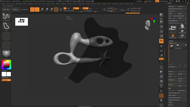 How to Work with Mesh Baloon in Zbrush? | Lesson 14 | Chapter 14 | Zbrush 2021 Essentials Training смотреть онлайн