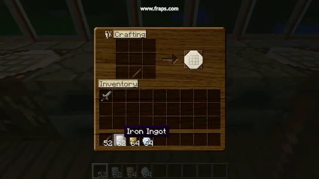 Minecraft Crafting - Iron Sword смотреть онлайн