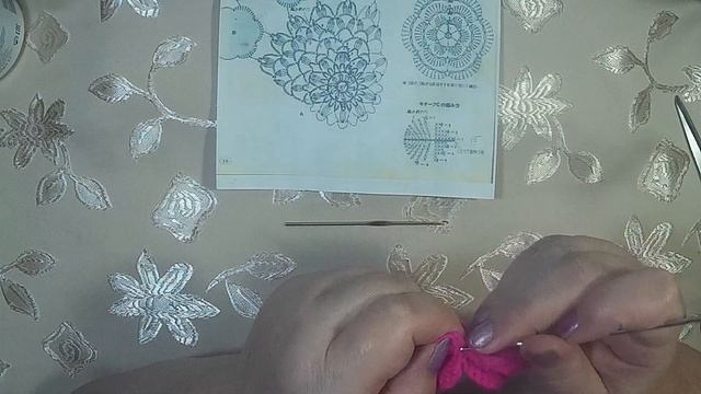 Круглая Салфетка крючком / Салфетка для интерьера / Часть 2. смотреть онлайн