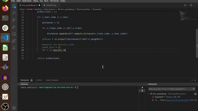 Implementing the K-Nearest Neighbors Algorithm (KNN) in Python смотреть онлайн