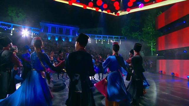KAVKAZ MUSIC FEST | Kabardinka Show | Circassian dance "Hurome" смотреть онлайн