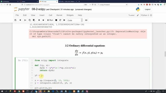 Python programming 08-02 - Scipy смотреть онлайн