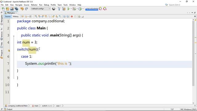 Switch Statement In Java -learning JAVA смотреть онлайн