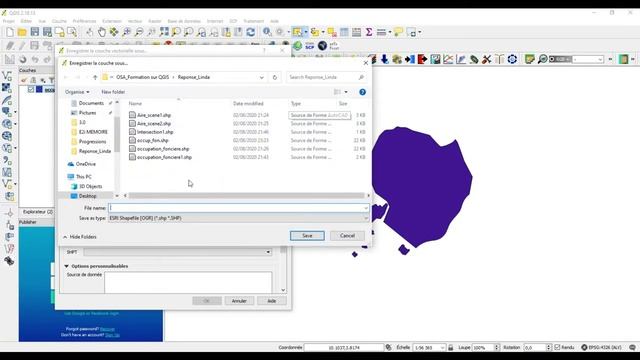 Comment creer une couche Shapefile à partir d'un fichier AutoCAD DXF dans QGIS? смотреть онлайн