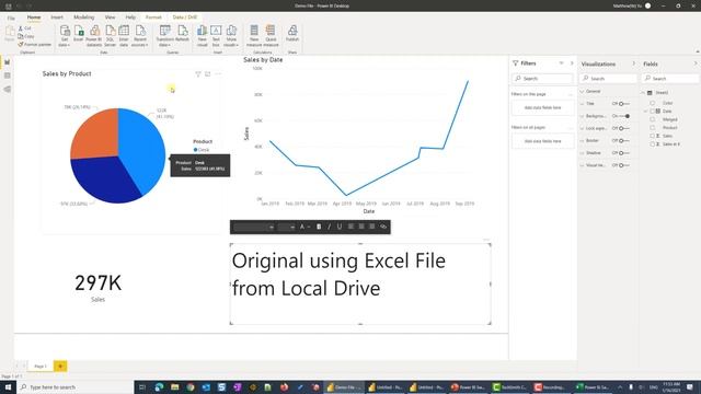 Power BI: How to Swap Data Sources смотреть онлайн