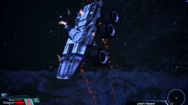 Mass Effect 1 Mako goes apeshit! смотреть онлайн