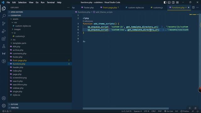 How to add styles/bootstrap and scripts in a Wordpress theme? смотреть онлайн